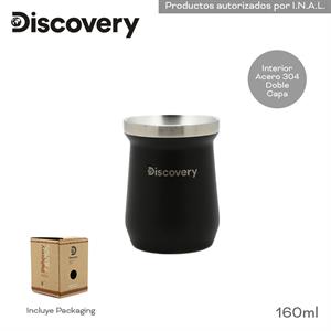 MATE CHICO TERMICO NEGRO 160Ml- DISCOVERY - (17081)