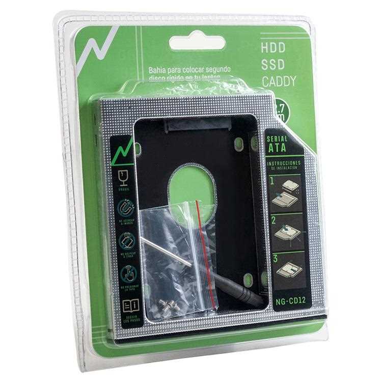 CADDY SEGUNDO DISCO NB NOGA NG-CD12 12.7 MM