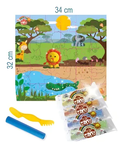 INFANTIL Masas Model & puzzle selva DIDO