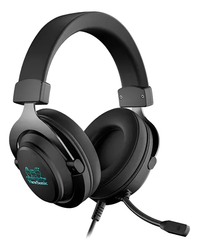Auricular c/microfono -Usb + doble 3.5mm -Cable 2.2m -black Viewsonic VA350E (VA350E)