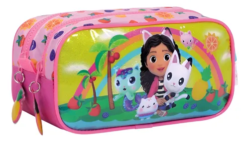 CARTUCHERA GABBY DOLLHOUSE DOBLE