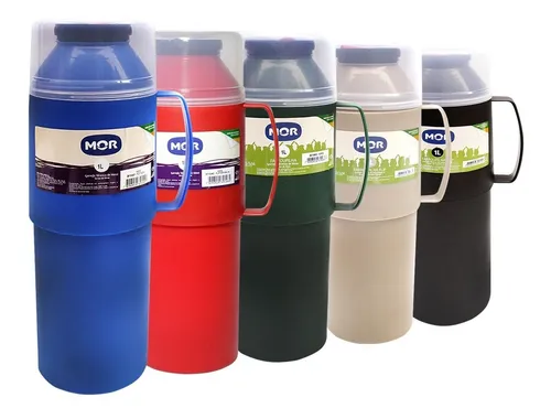 Termos De Vidrio Indie Flip Mor 1 L