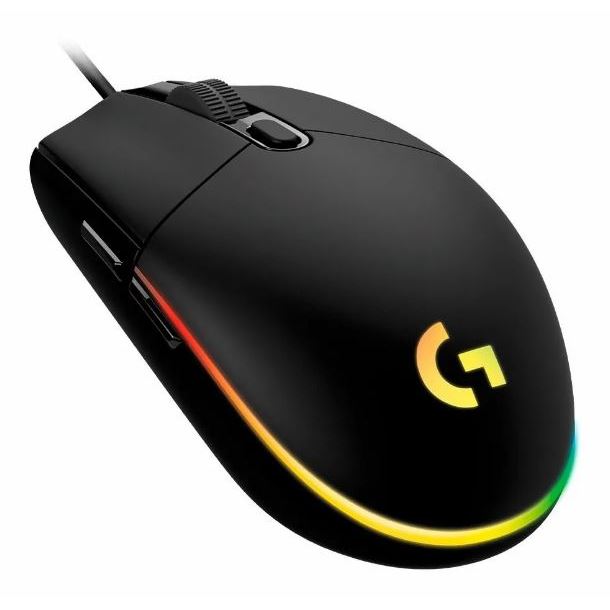 MOUSE LOGITECH G203 GAMING LIGHTSYNC BLACK 910-005793