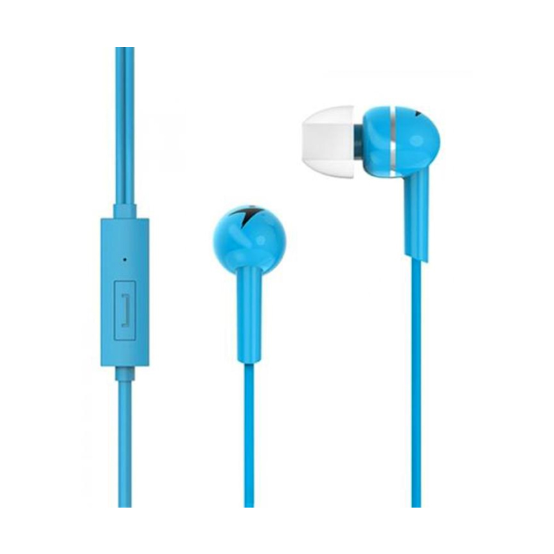 Auricular c/microfono -intrauditivos -boton p/llamadas -blue -Genius HS-M320