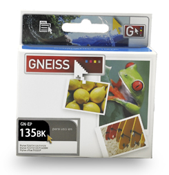 Cartucho p/Epson T25/TX123/TX125 (T135120) -black -Gneiss (GN-EP135)