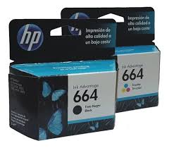 Cartucho HP original p/Deskjet 1115/2135/3635/3835/4535/4675 -HP 664 -2ml -tricolor
