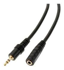CABLE ALARGUE AUXILIAR MINIPLUG 3 METROS