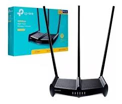 Wireless-N router 4 ports -450Mbps -2.4ghz -3 antenas 9dbi -TP-Link (TL-WR941HP)