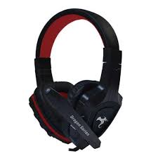 Auricular c/microfono -gamer -cable 3.5mm 2.8mts -Gris-Kolke Dragon Series Champ