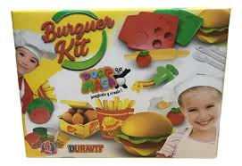 JUEGOS DE MASA HAMBURGUESAS BURGUERT KIT- DURAVIT