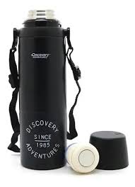 TERMO ACERO INOXIDABLE PICO VERTEDOR/CEBADOR CAMPING 1000Ml – DISCOVERY 14107