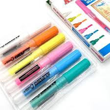 FIBRAS X 6 UNID PARA DIBUJAR EN VIDRIOS (VENTANAS, MESAS CON VIDRIO)