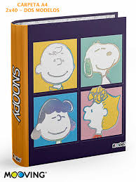 Carpeta A4 2×40 Snoopy Mooving